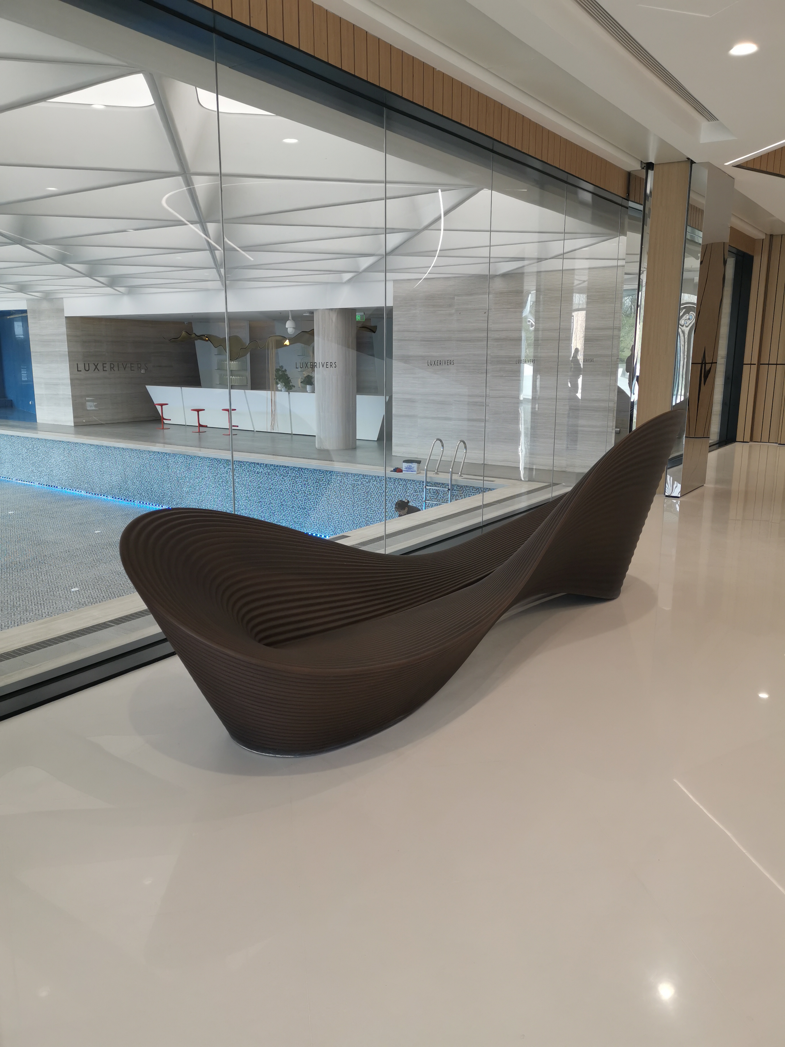 麓悦江城室内泳池及展陈装饰丨中国重庆丨Yuki设计-1
