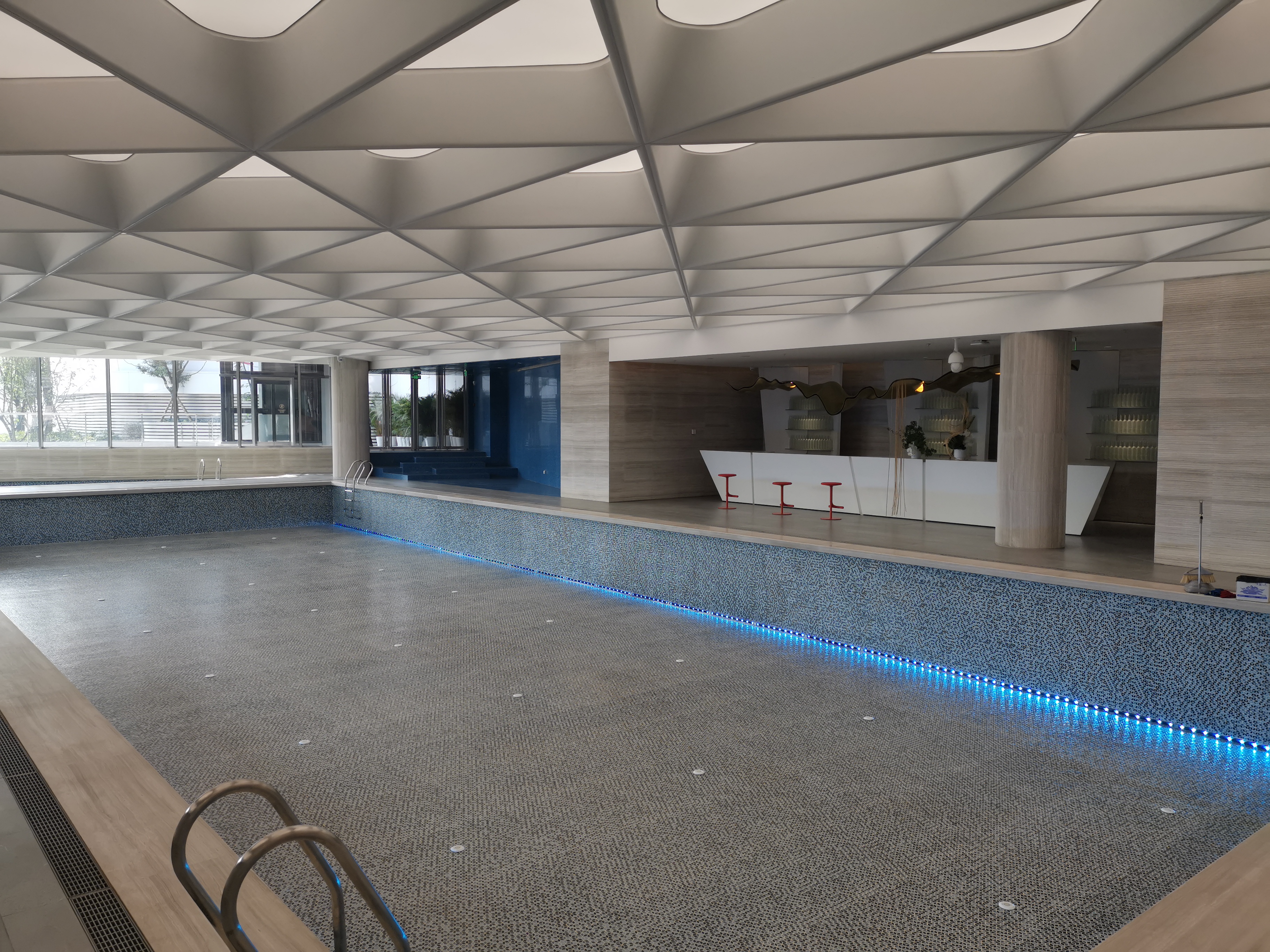 麓悦江城室内泳池及展陈装饰丨中国重庆丨Yuki设计-2