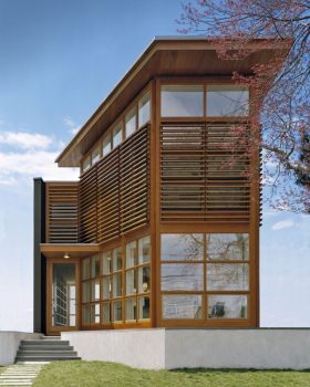 美国康涅狄格州现代海滨住宅
