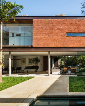 巴西 São Paulo 公园旁的绿色环保家庭住宅