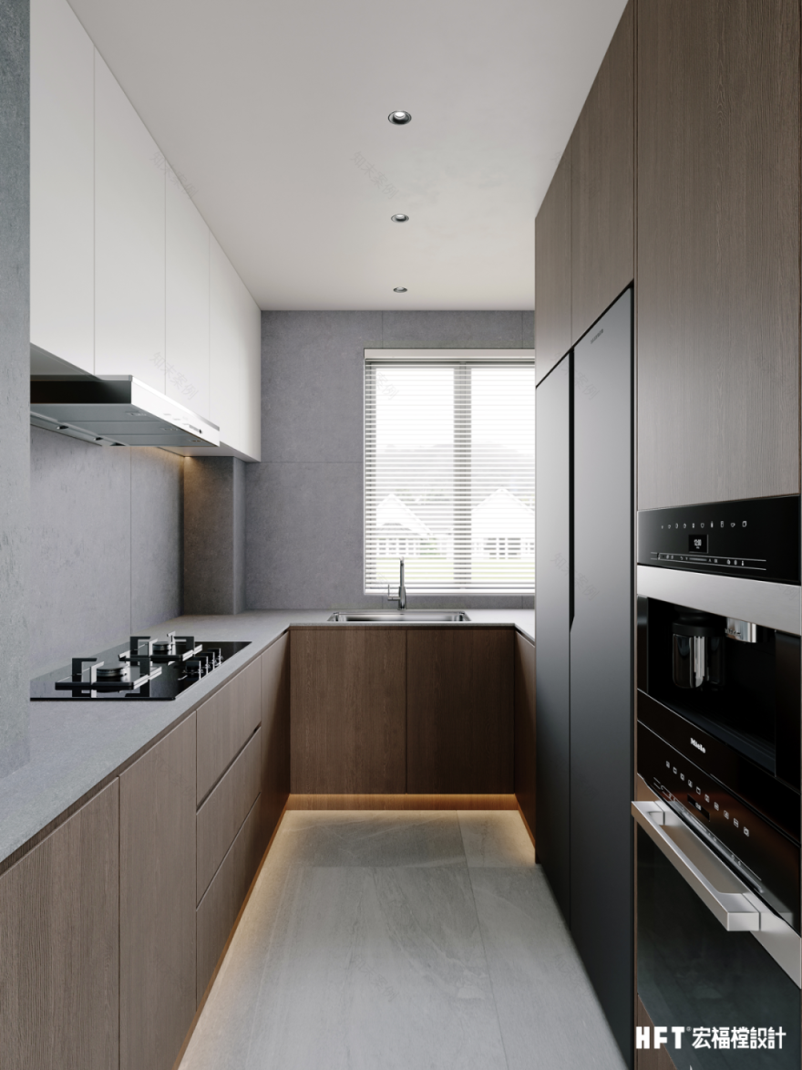 连云港宏福樘x财信铂悦府/140㎡意式极简,设计不是填满空间,而是为生活创造可能性-25