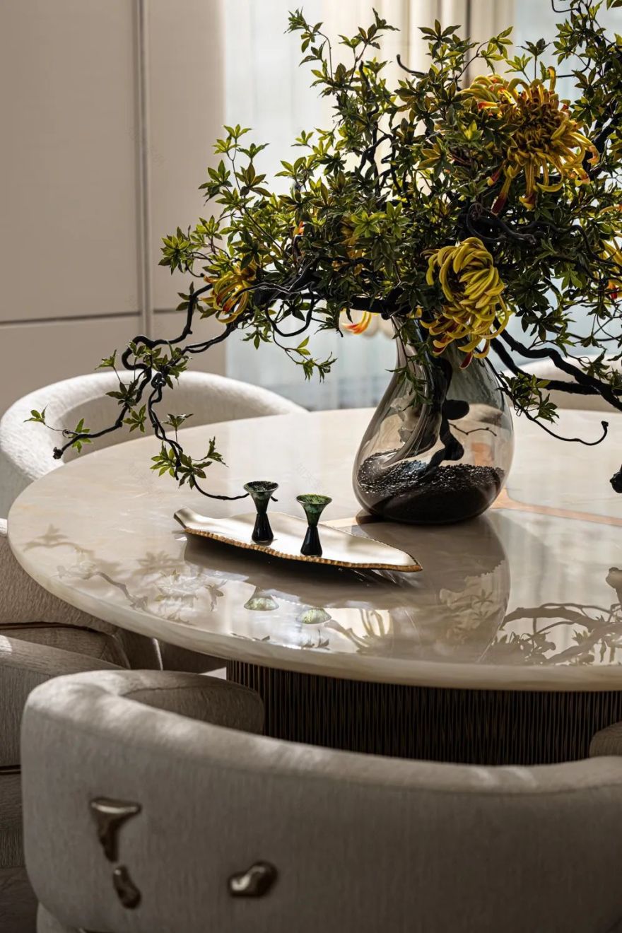 则灵艺术x首发|245㎡空中藏品级塔尖艺术豪宅一当代奢华云端大宅范式!-33