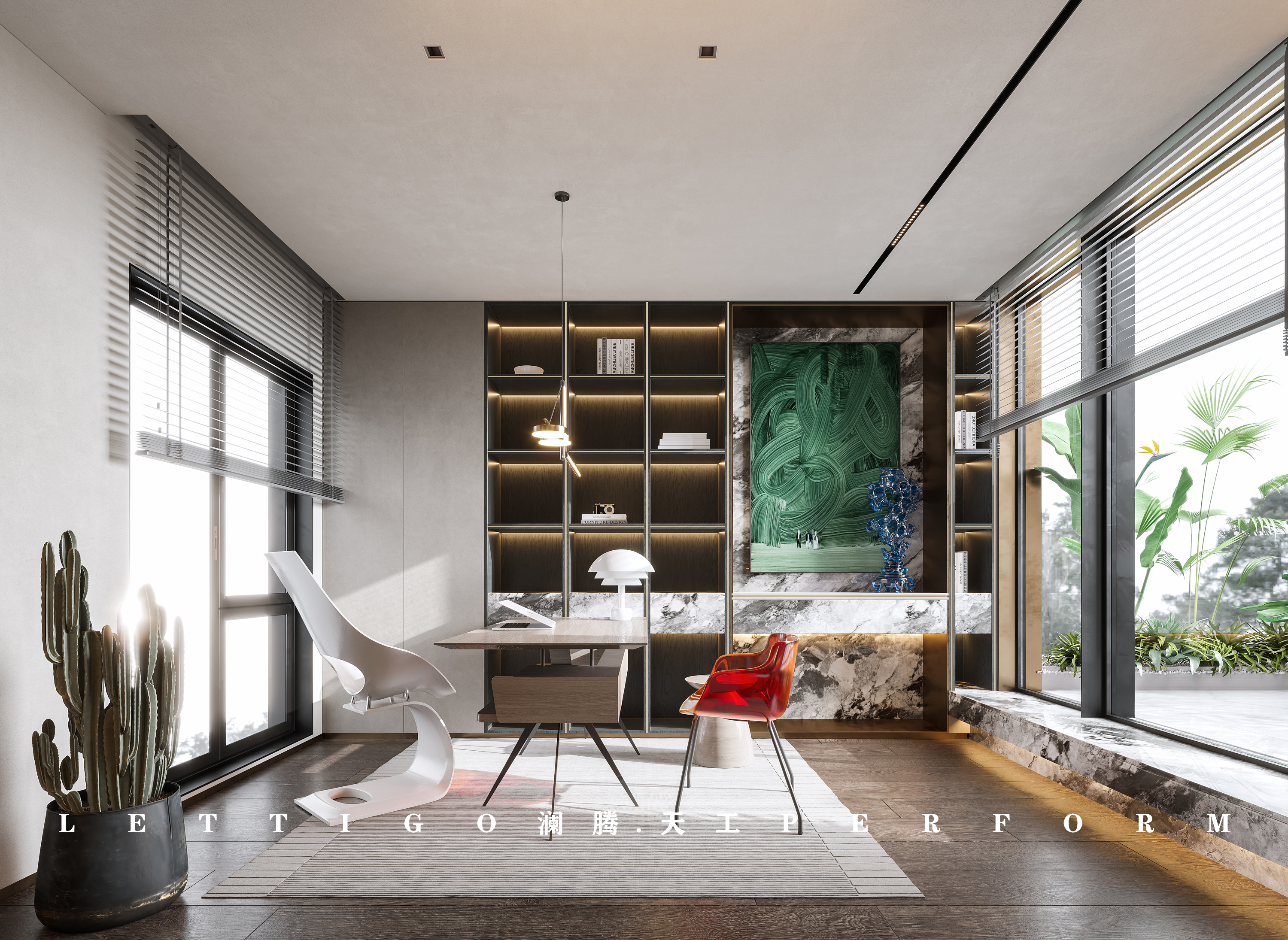 现代别墅大宅 ，耐看的设计才会越住越传舒心-8