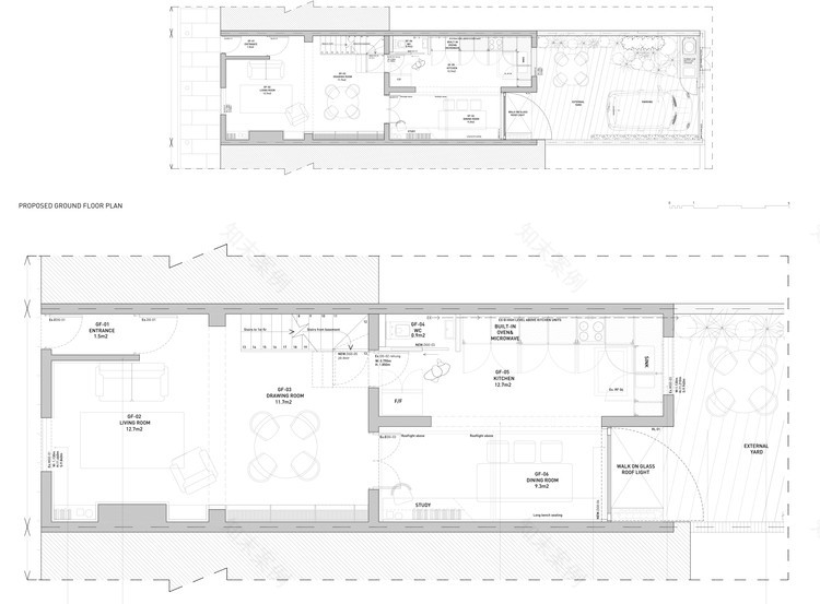 伦敦百年老屋的现代新生-10