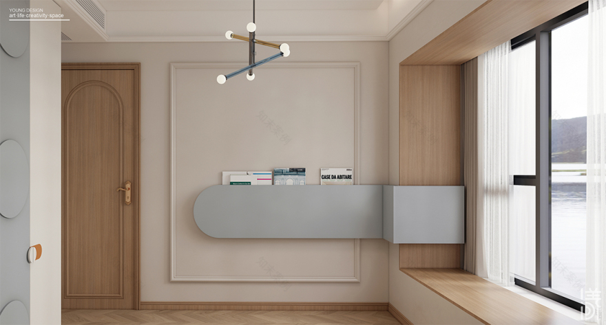 轻法式复古之家丨深圳漾空间设计有限公司-58