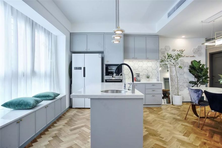 160㎡三口之家的轻奢生活 亦帆装饰设计-33