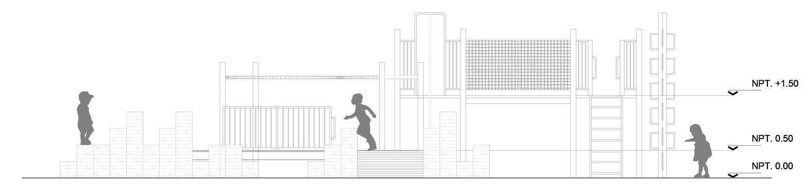 花园阴影 · 沙漠城市的公共空间基础设施丨墨西哥-52