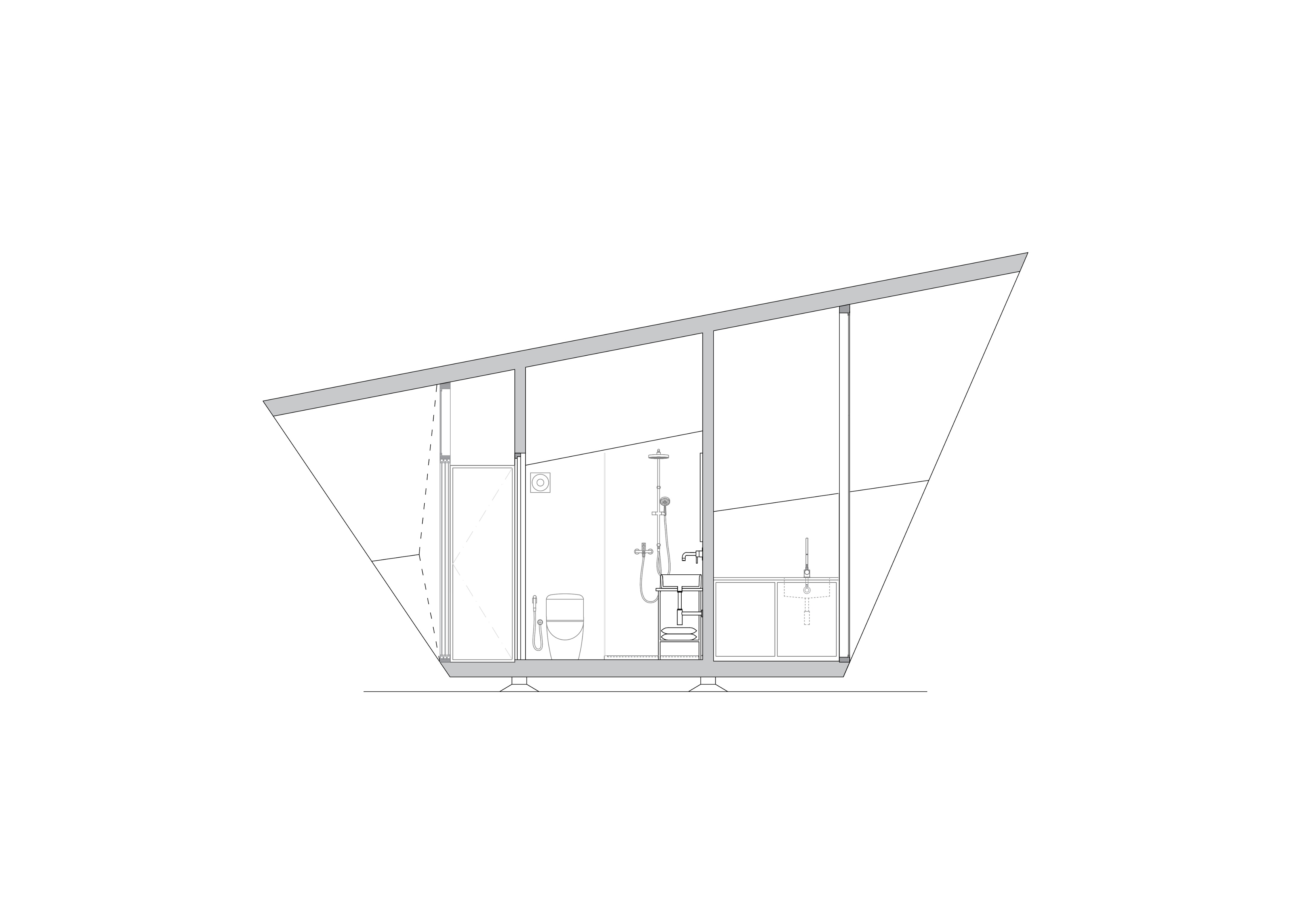 最小的现代化预制小屋丨Spasm,DDAA-23