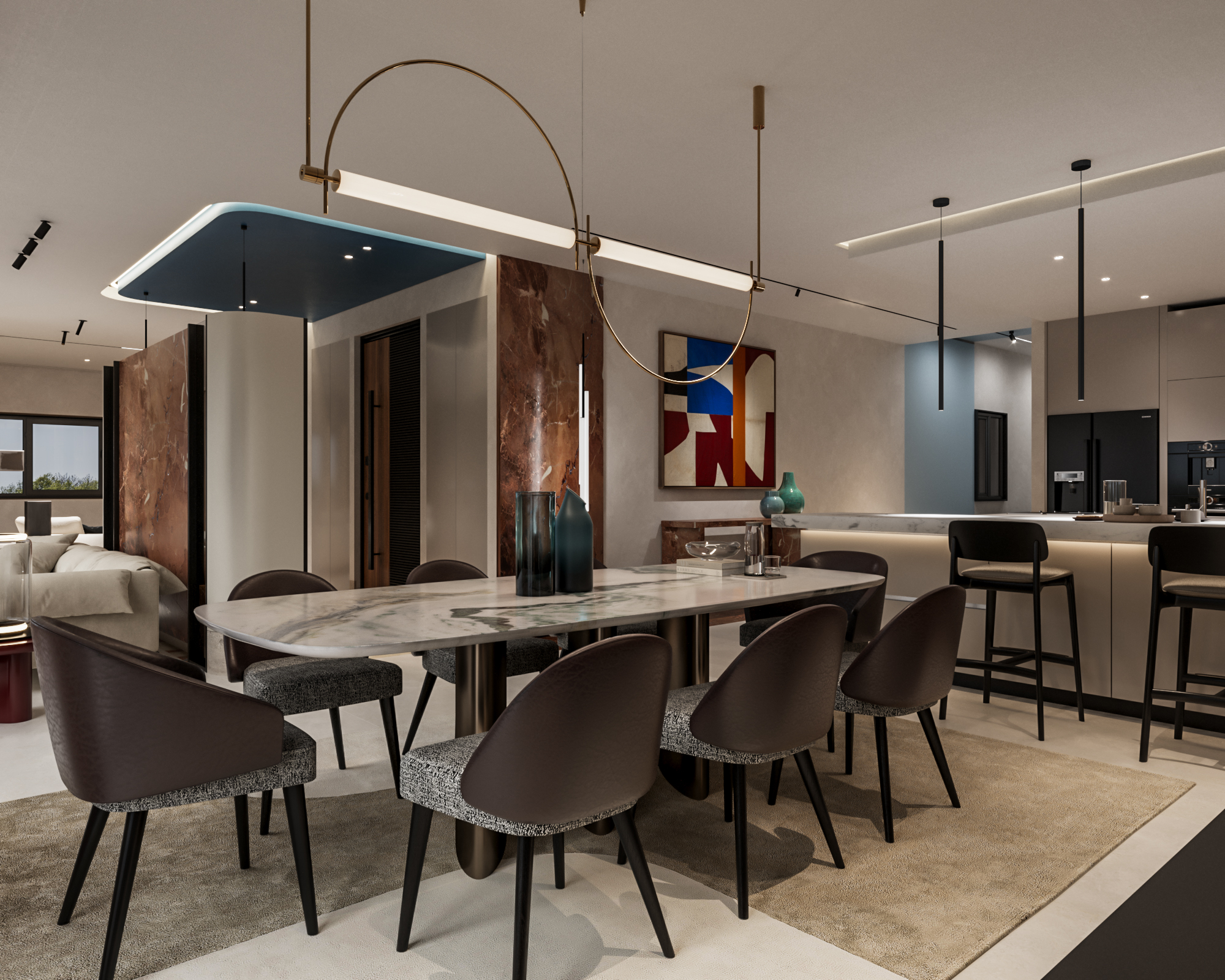 SUBTLE SERENITY住宅公寓丨埃及开罗丨Insite architects-16
