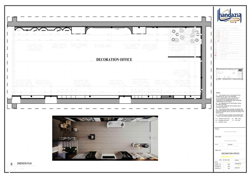 沙特阿拉伯装饰办公室施工图项目丨汉达齐亚集团(Handazia Group)-4
