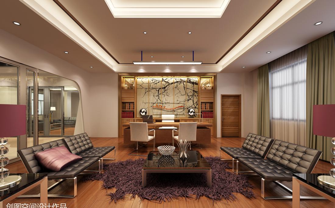 明峰办公楼室内设计-12