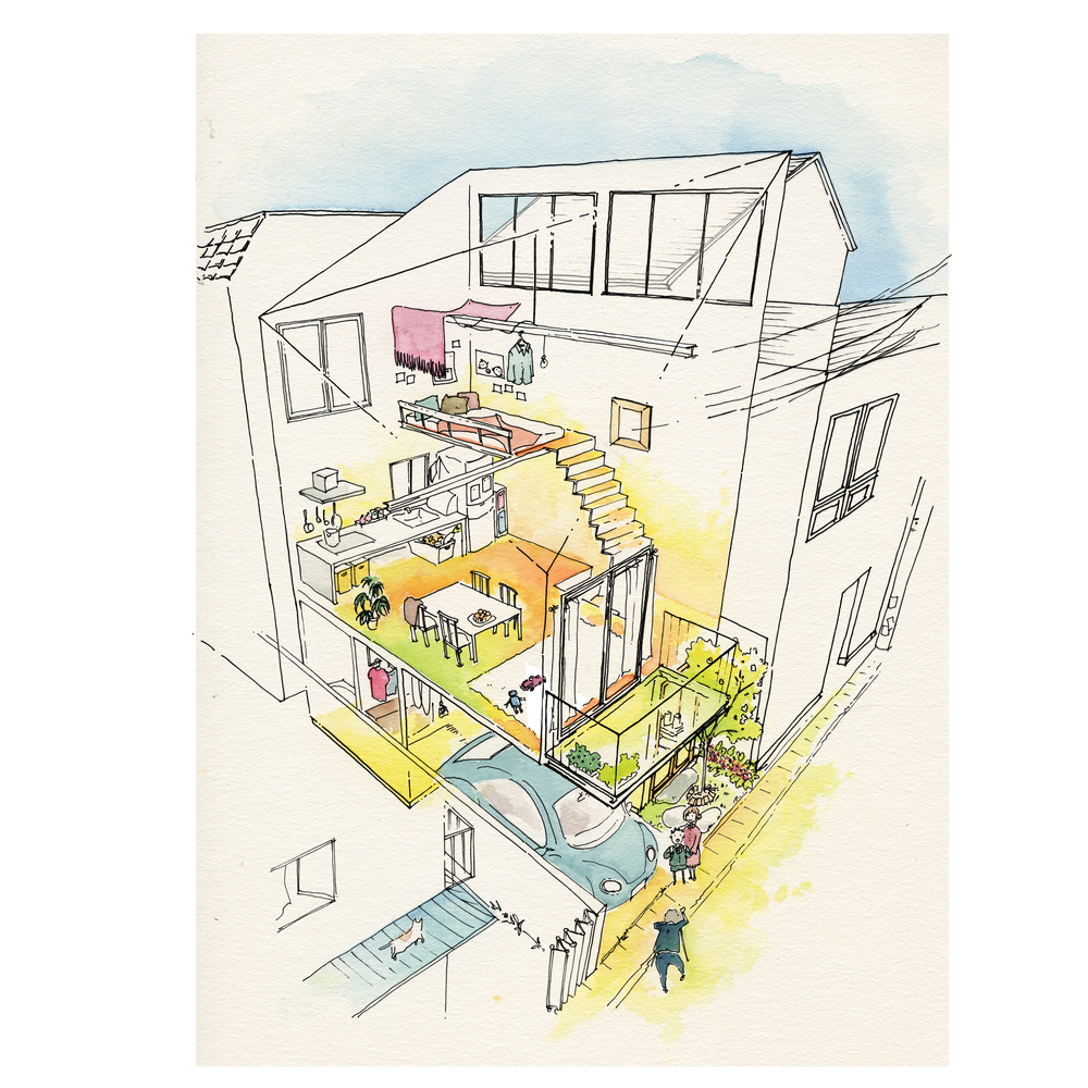 灵活宜居的日本小户型住宅-70