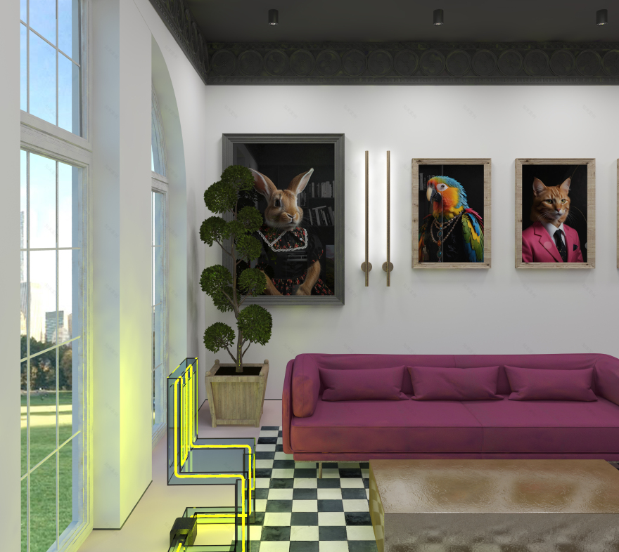 Eclectic house concept(折衷主义住宅概念设计)-13