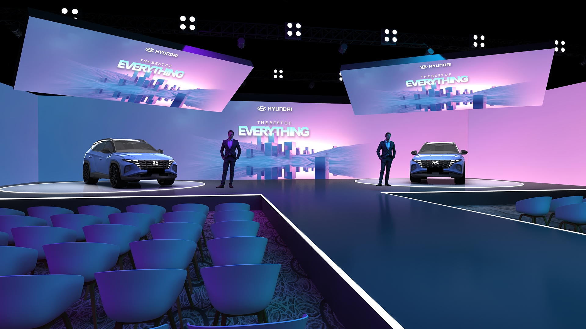 Hyundai Car Launch Stage design-3