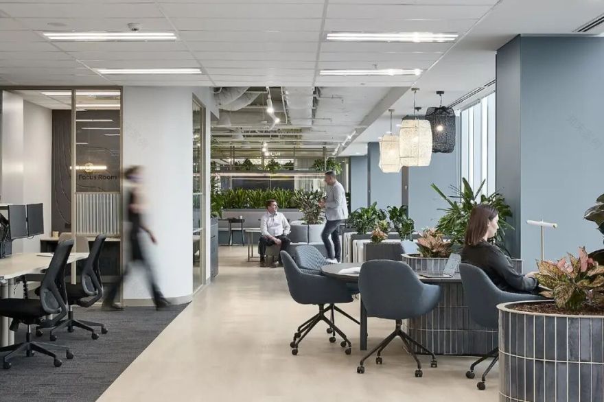 工程公司KBR墨尔本办公室丨澳大利亚墨尔本丨Merit Interiors-17