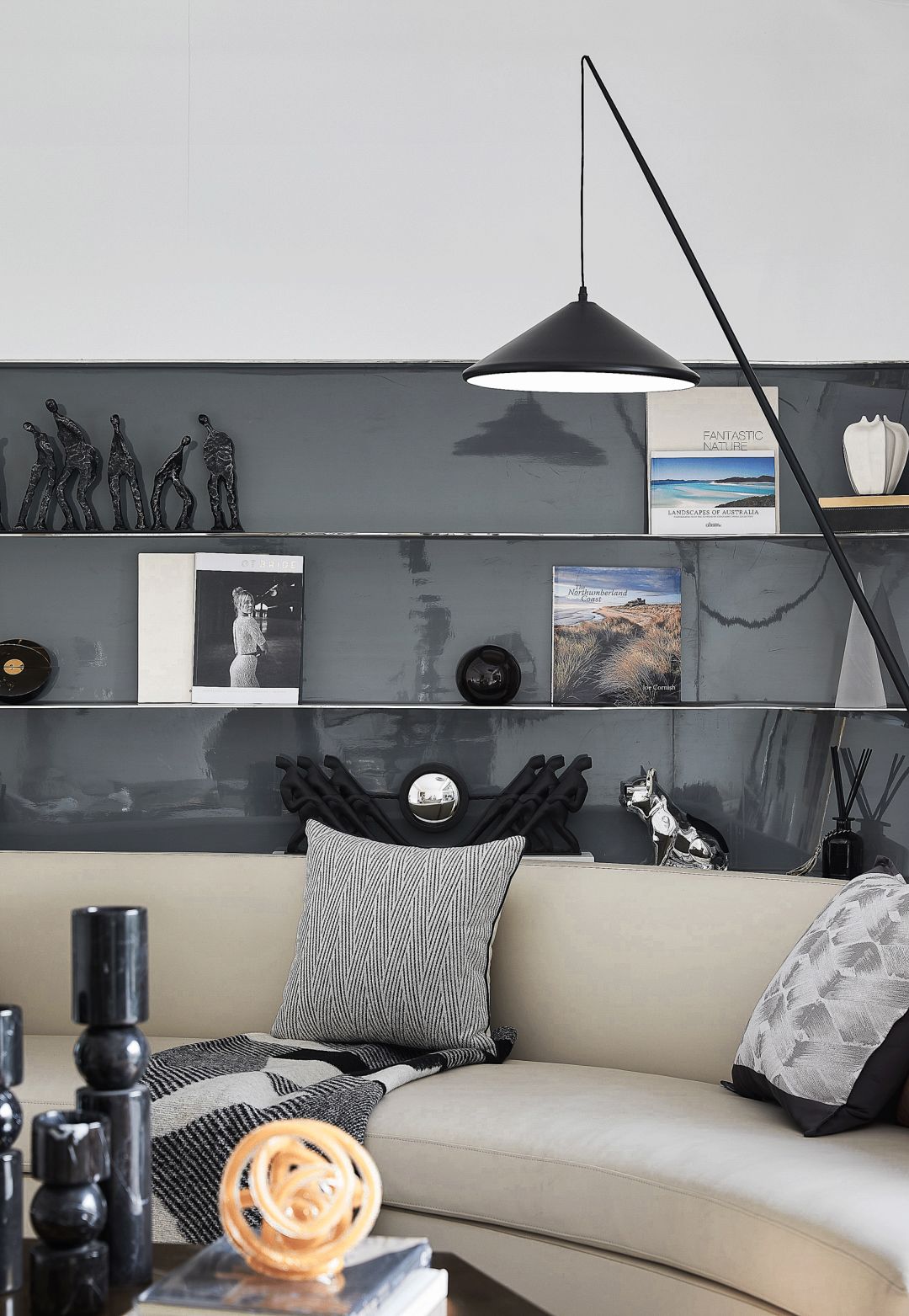 重庆龙湖揽境九曲河样板房——现代山水诗意空间-25