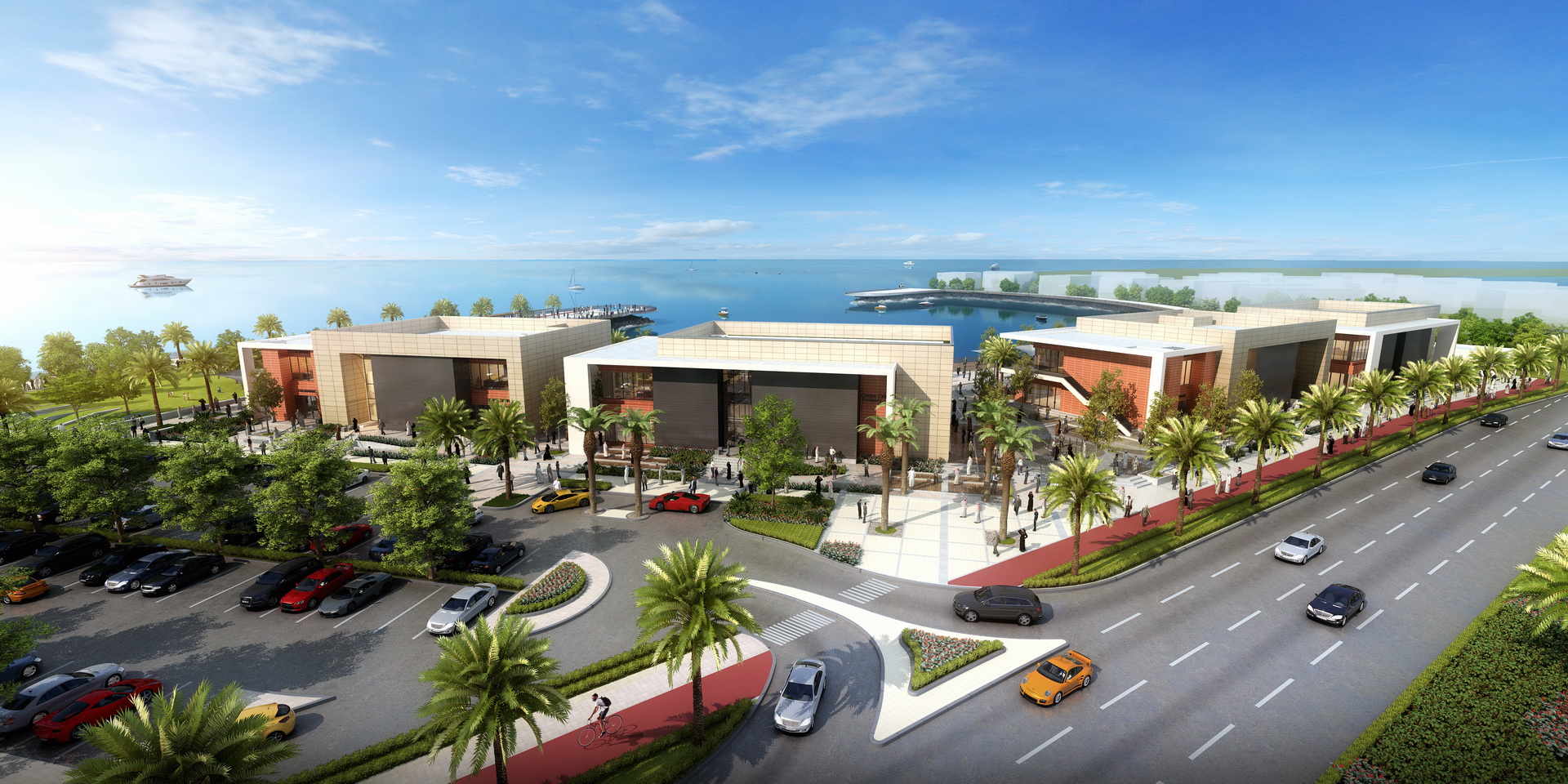 阿联酋阿尔马加岛一期 Le Promenade 购物商场设计-7