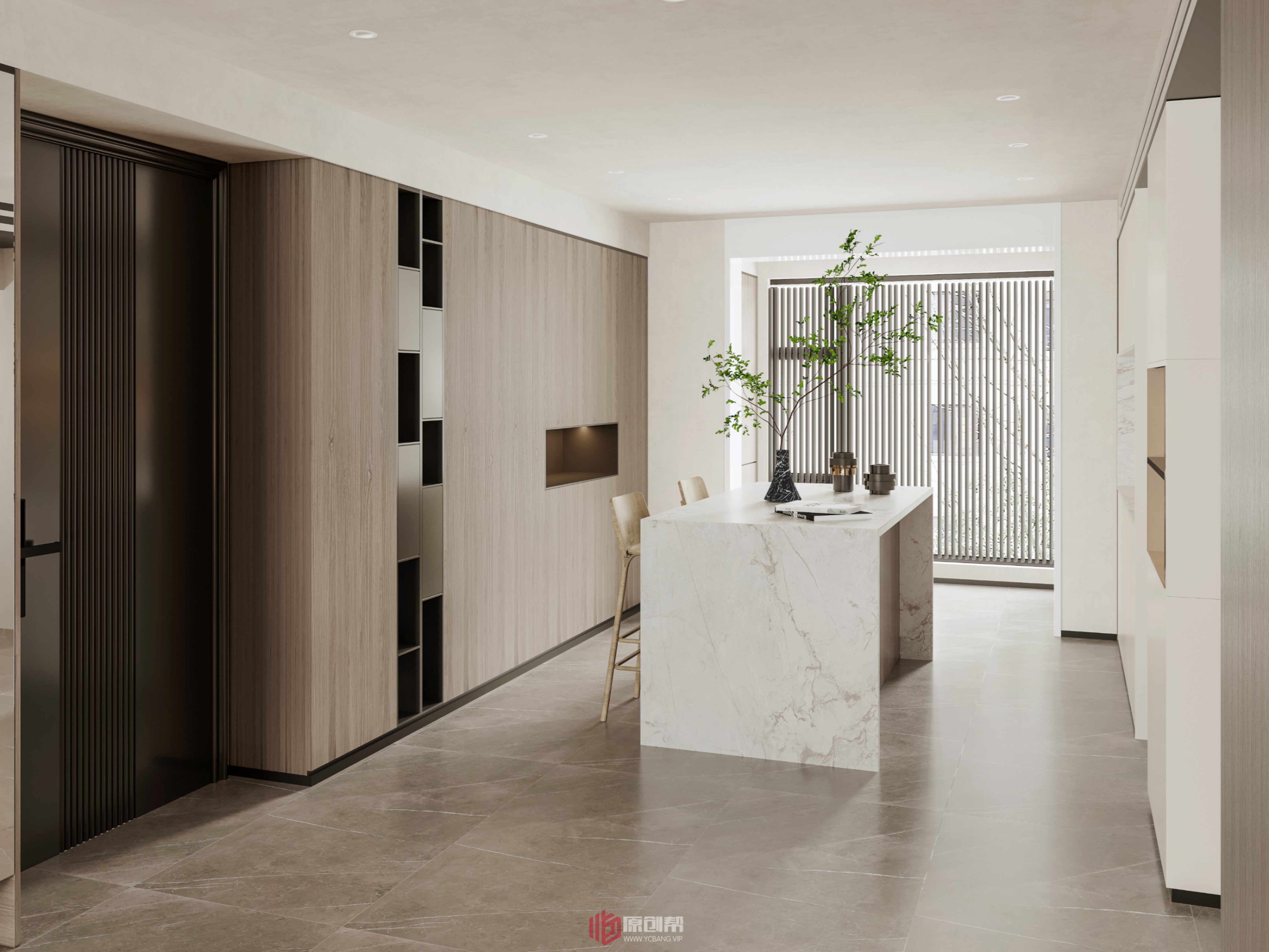 现代客餐厅设计典范 | 简约大气、舒适时尚-1