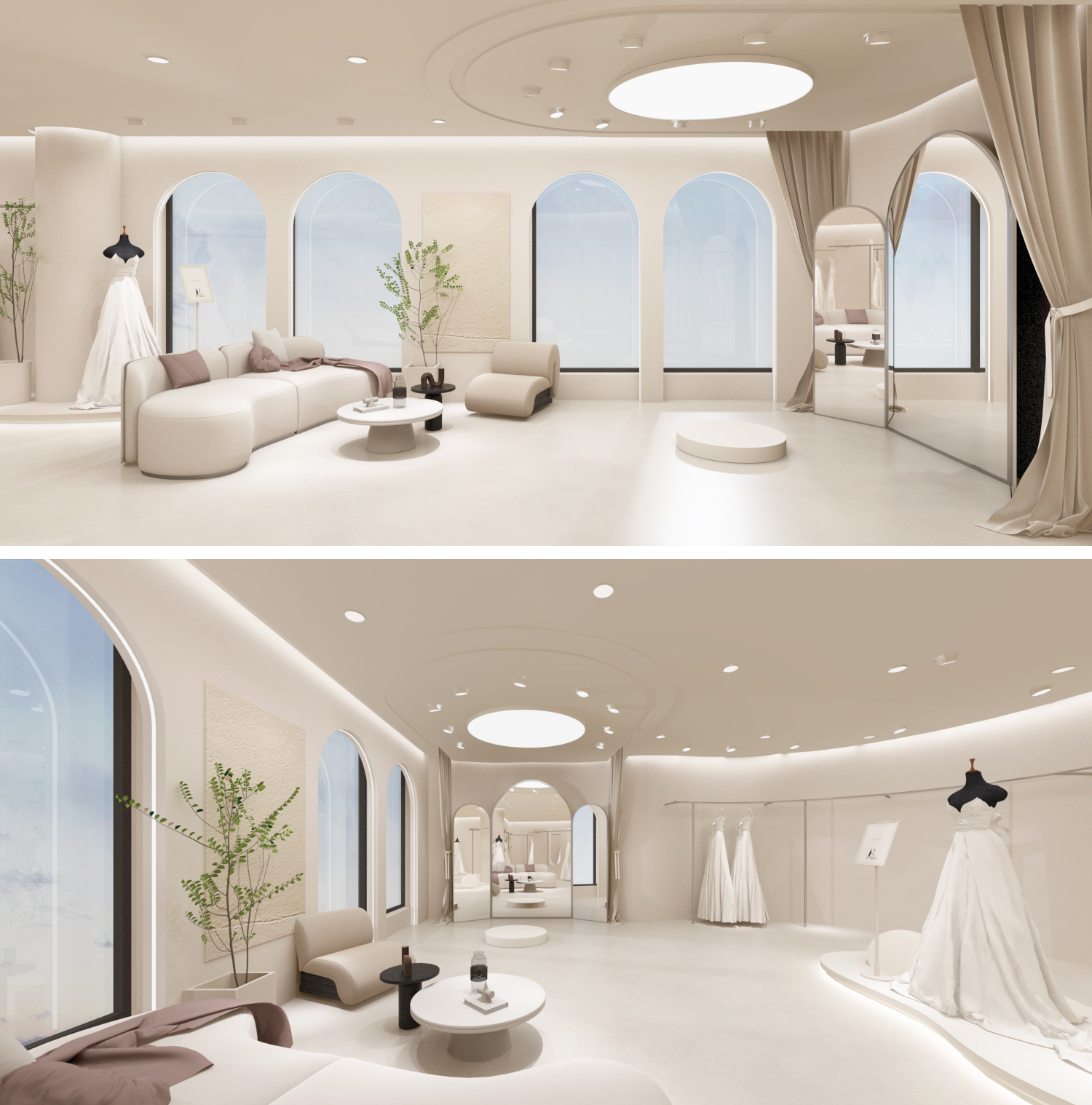 婚纱馆装修设计-3