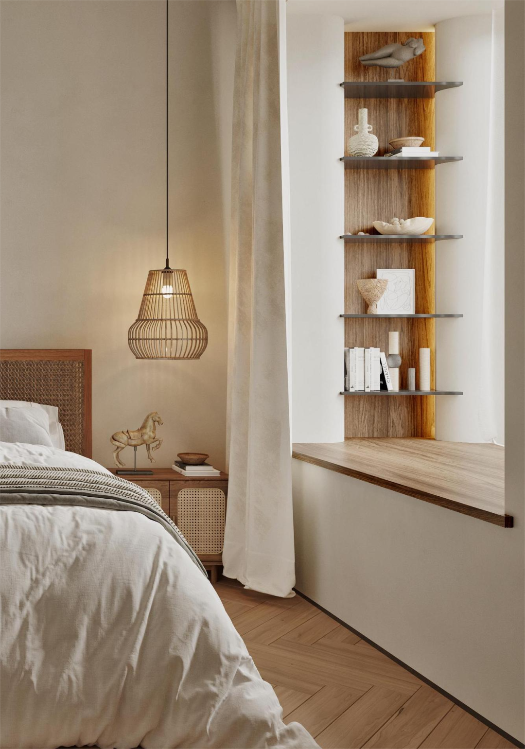 西安海亮德文郡私宅设计丨中国西安丨西安.大小空间设计-22