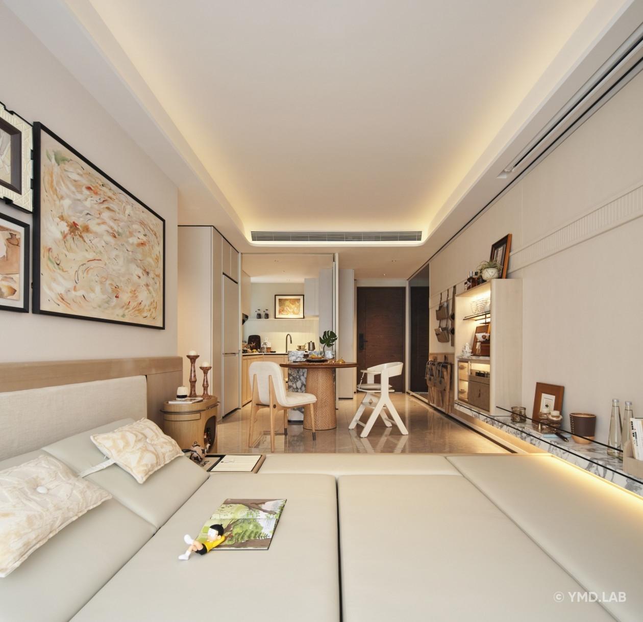 上海星耀翠湾89㎡样板间丨岳蒙设计-7