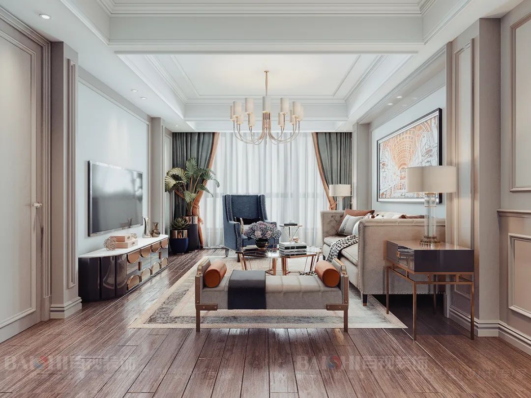 百视装饰•外滩府 | 现代简约风格打造舒适生活空间-84