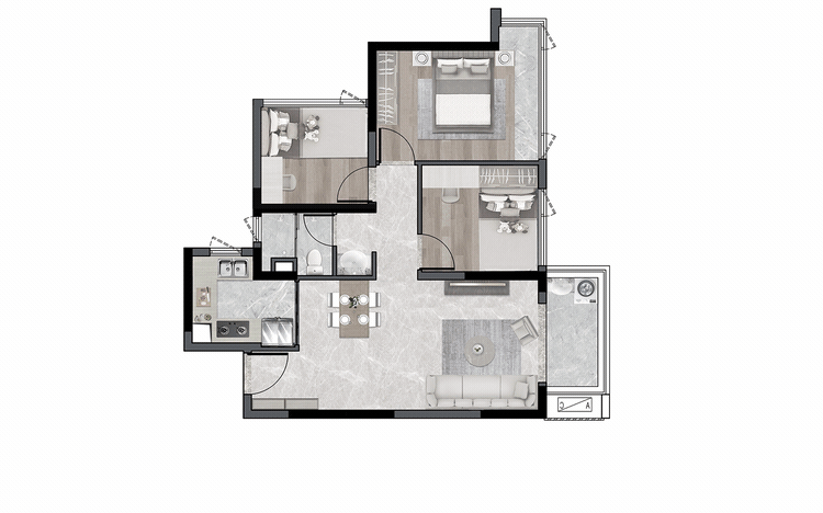 匠心亲鉴|海湾润府精工样板间璀璨绽放!-90