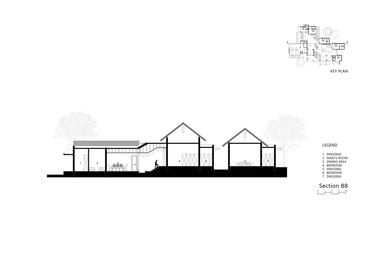 印度 Contour House · 与自然共生的现代庄园丨Archimatrix India Associates-44