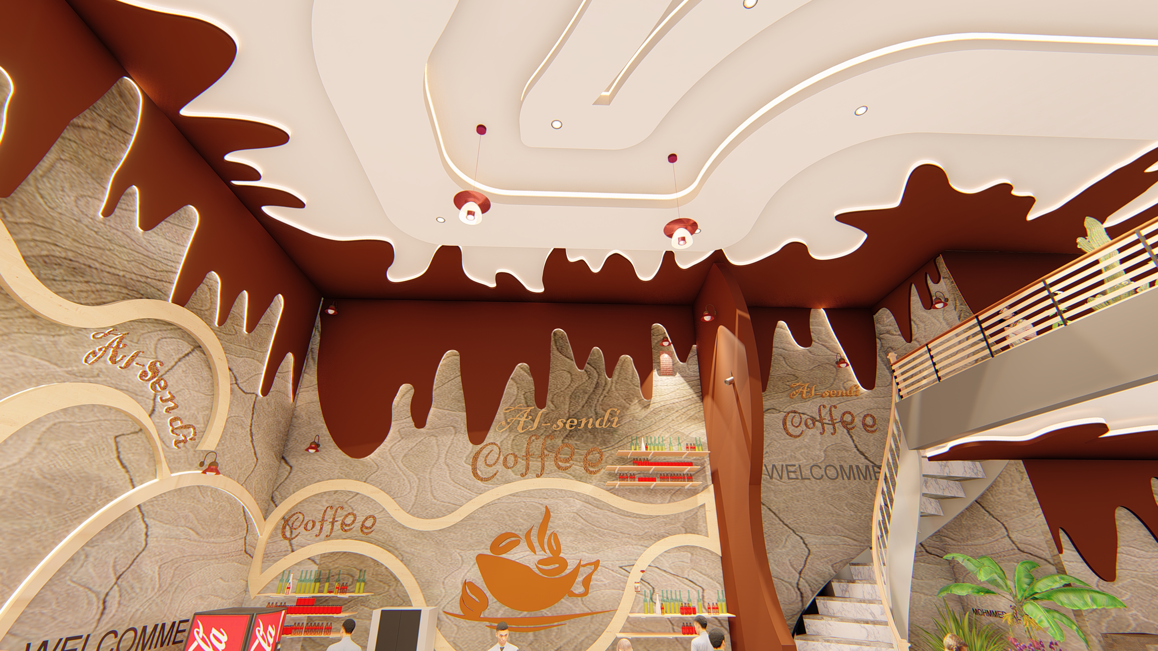 تصميم Coffee shop-7