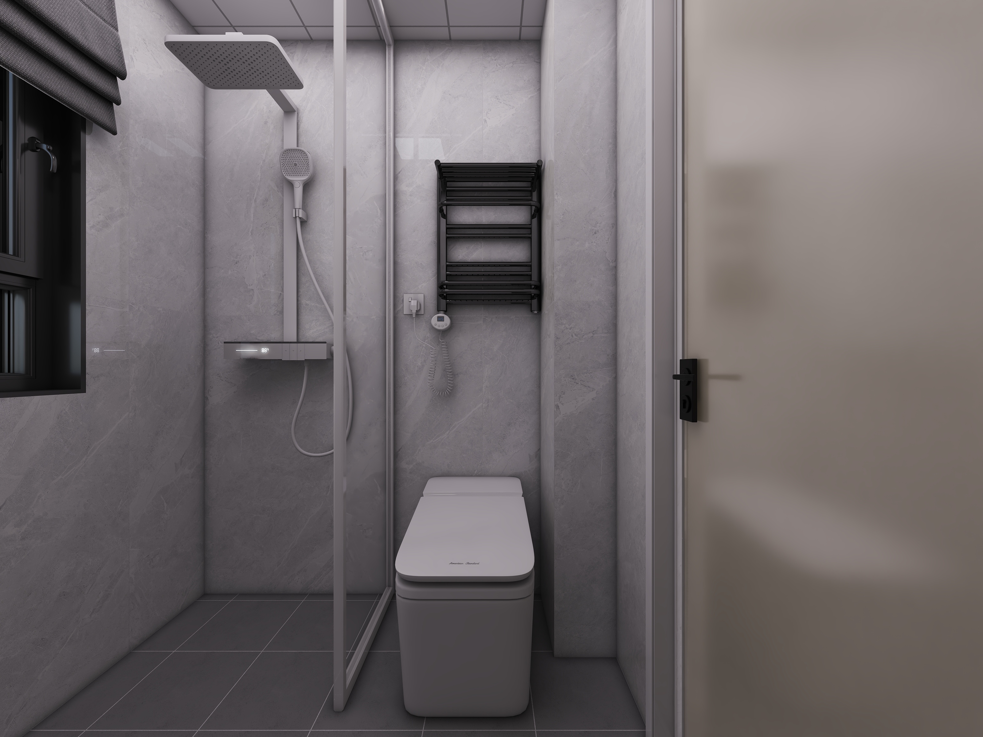 四川成都世家东部时空（93平方现代简约三居室）-45