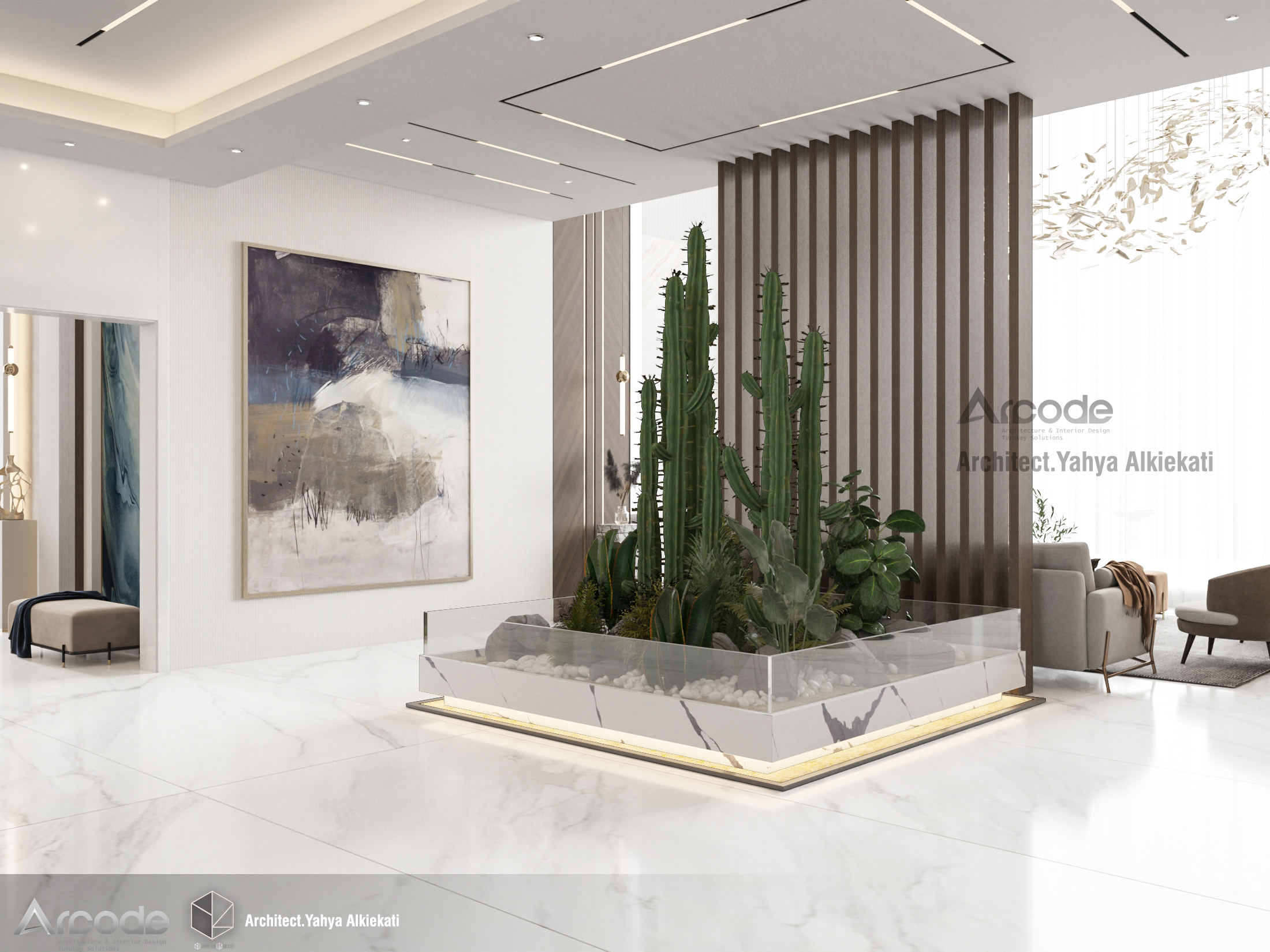 living area & Entrance-3