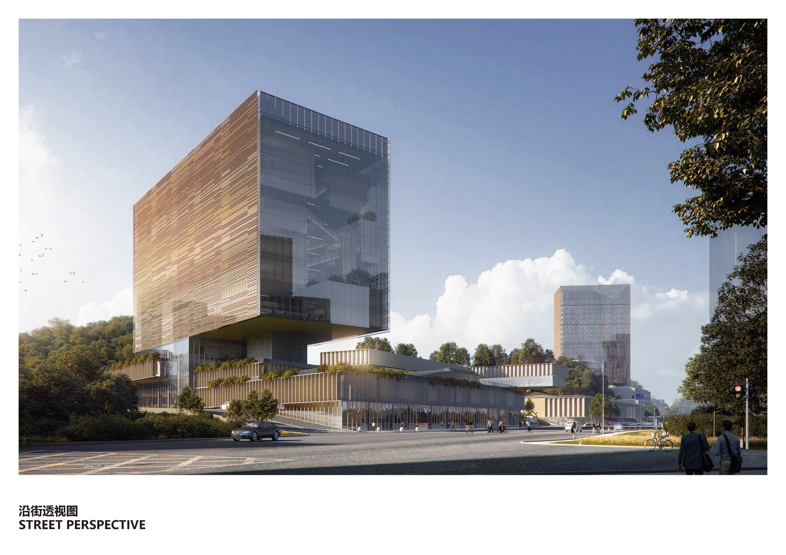 大鹏公共事务中心概念设计竞赛项目丨中国深圳丨CUBE,TALLER Architects-16