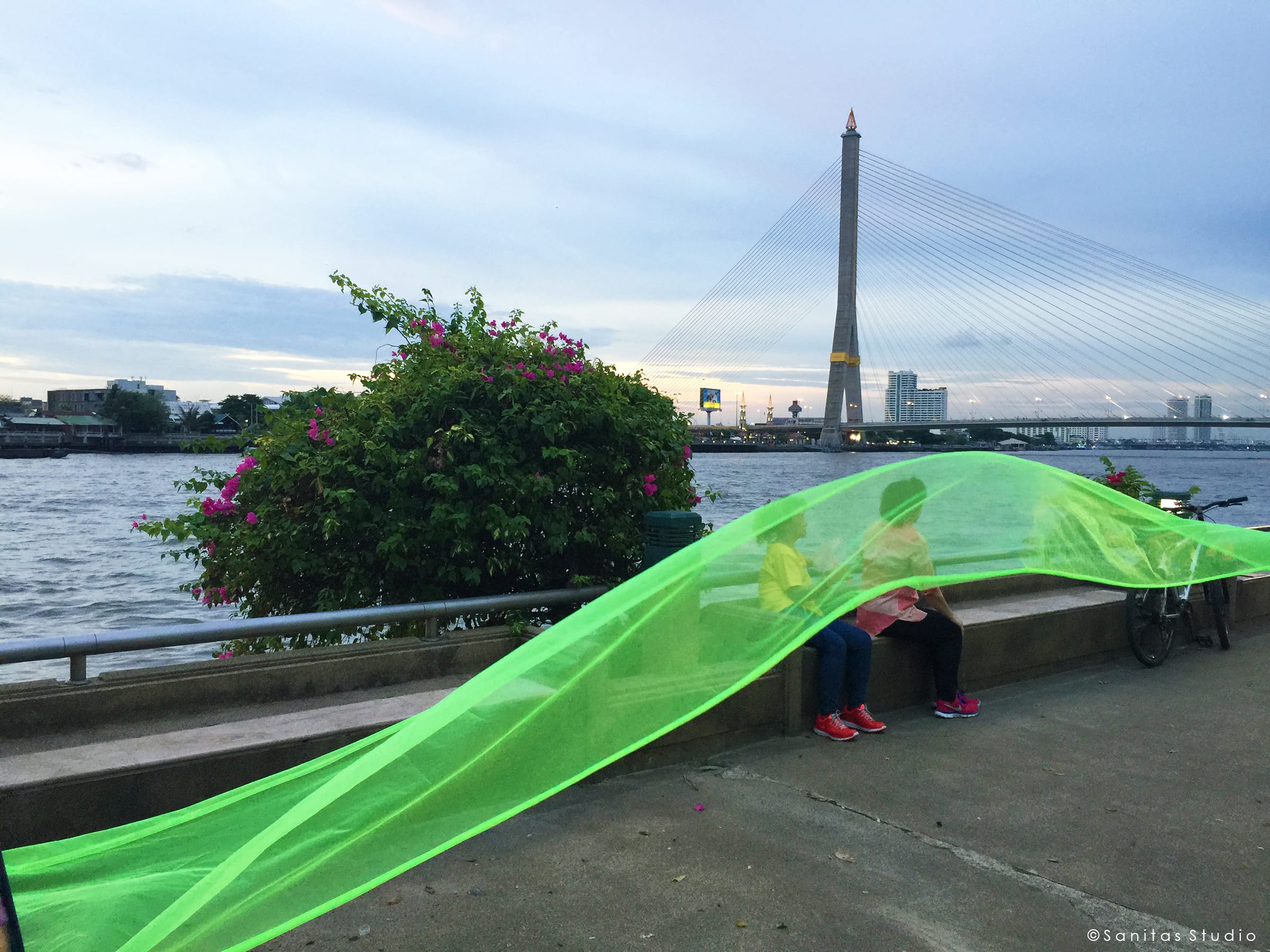 泰国湄南河艺术设施(River Ordination)-7