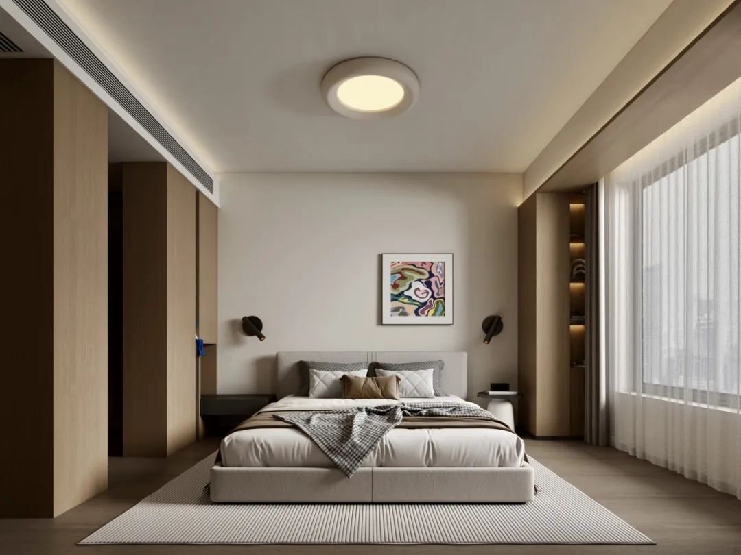 190㎡现代原木丨铂悦城丨中国湖南丨纵向·空间设计-18