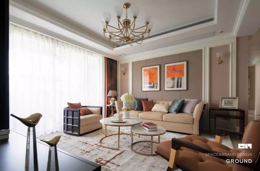 台州临海河头首府现代美式样板房解读-44