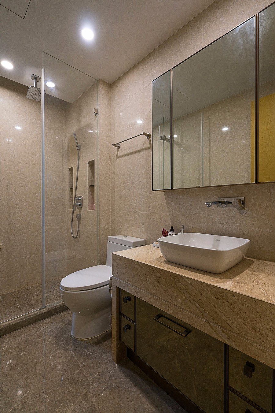 168㎡万科翡翠滨江软装设计  遨锐设计-13