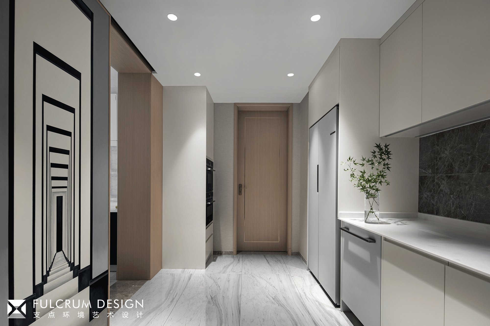 绿地金融国际现代简约风住宅设计丨艺境陈设软装-39