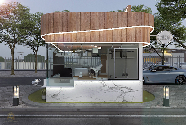 Awzan Drive Thru 咖啡店丨沙特阿拉伯丨Amira Raslan-11