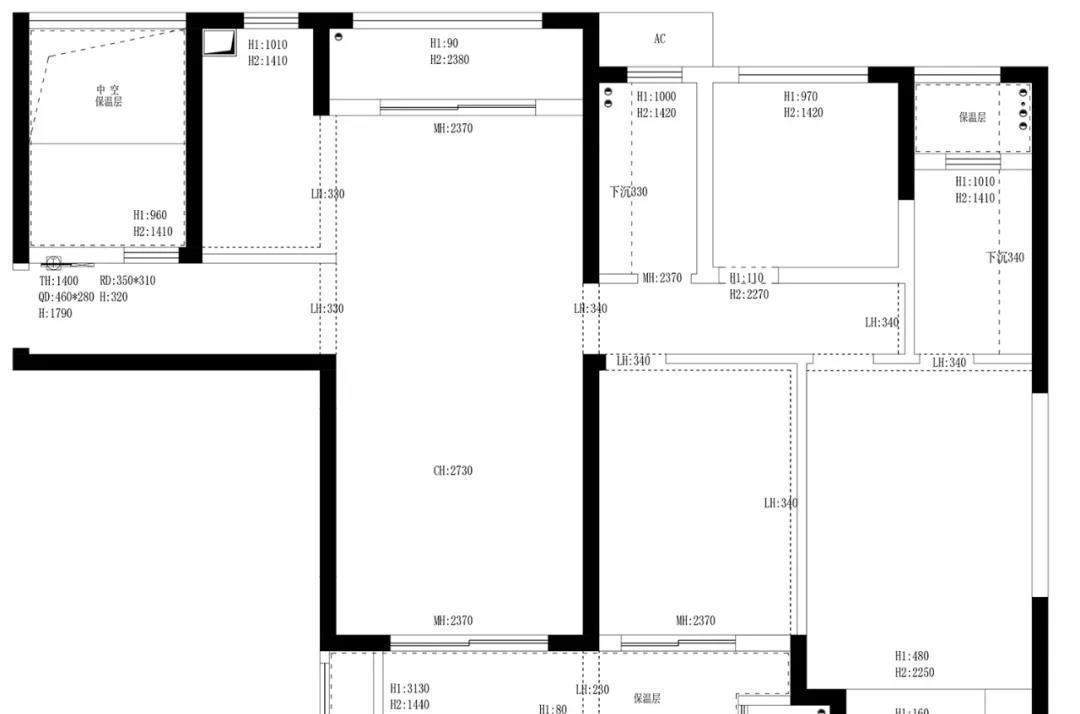 方寸之间的美好·140㎡都市住宅设计-0