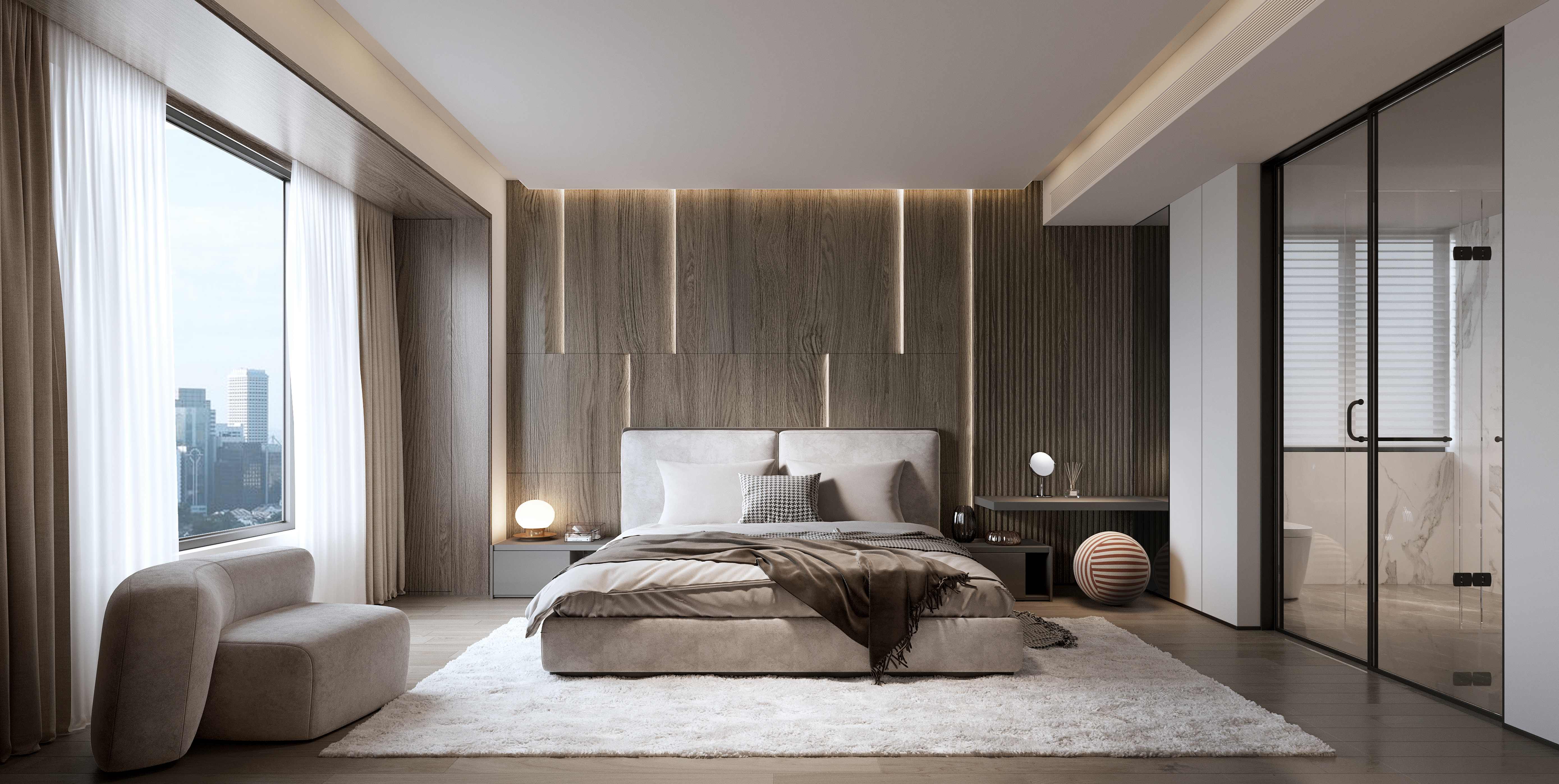 纵禾设计 · 福州融侨国际公馆180m²平层-4