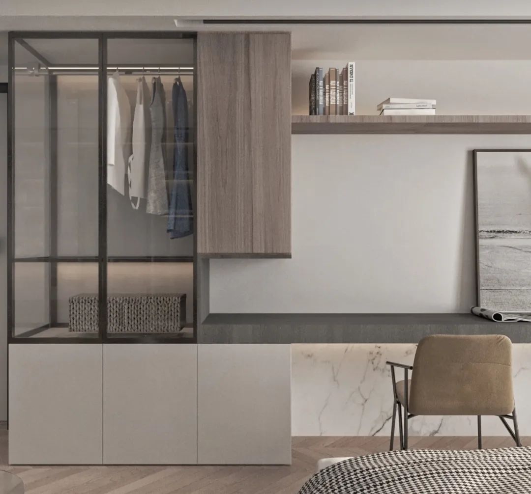 180㎡温暖感现代大平层丨中国佛山丨Zeson庞耀锡 留住设计-49