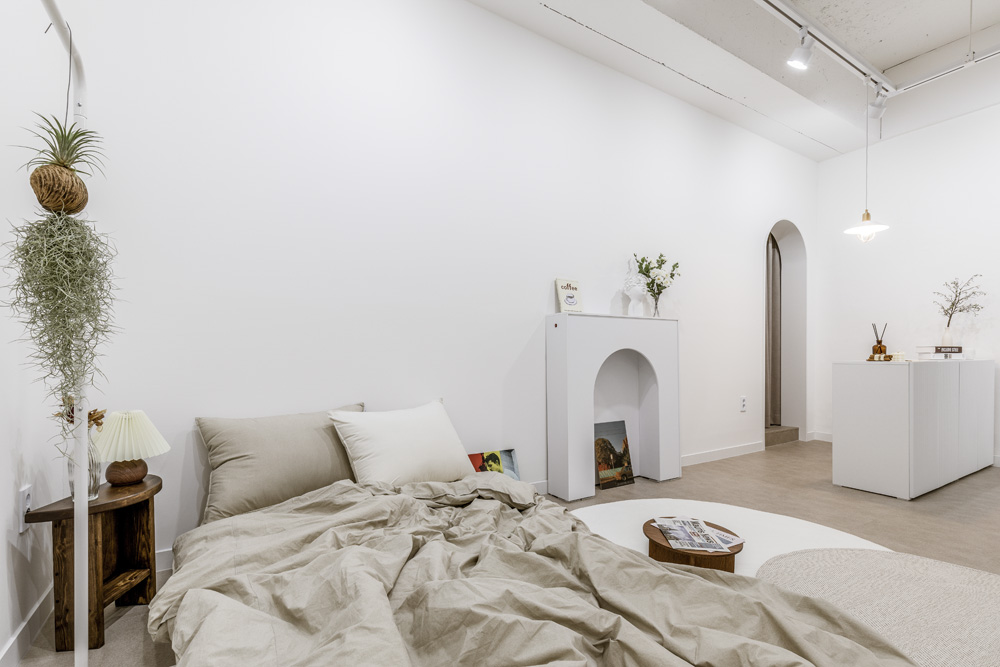 30 平米极简风工作室 设计亮点一目了然-9