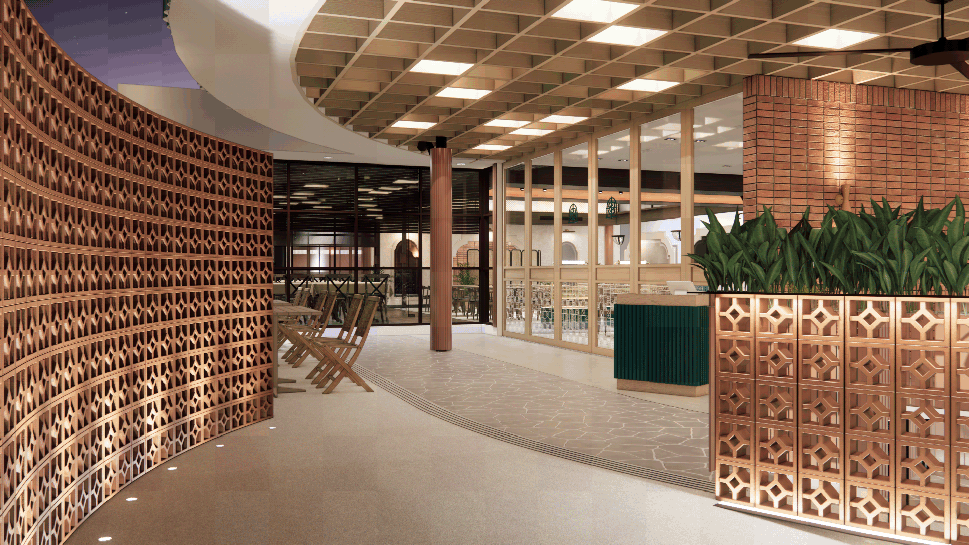 印尼餐厅室内设计丨印度丨Burhan Poetra-8