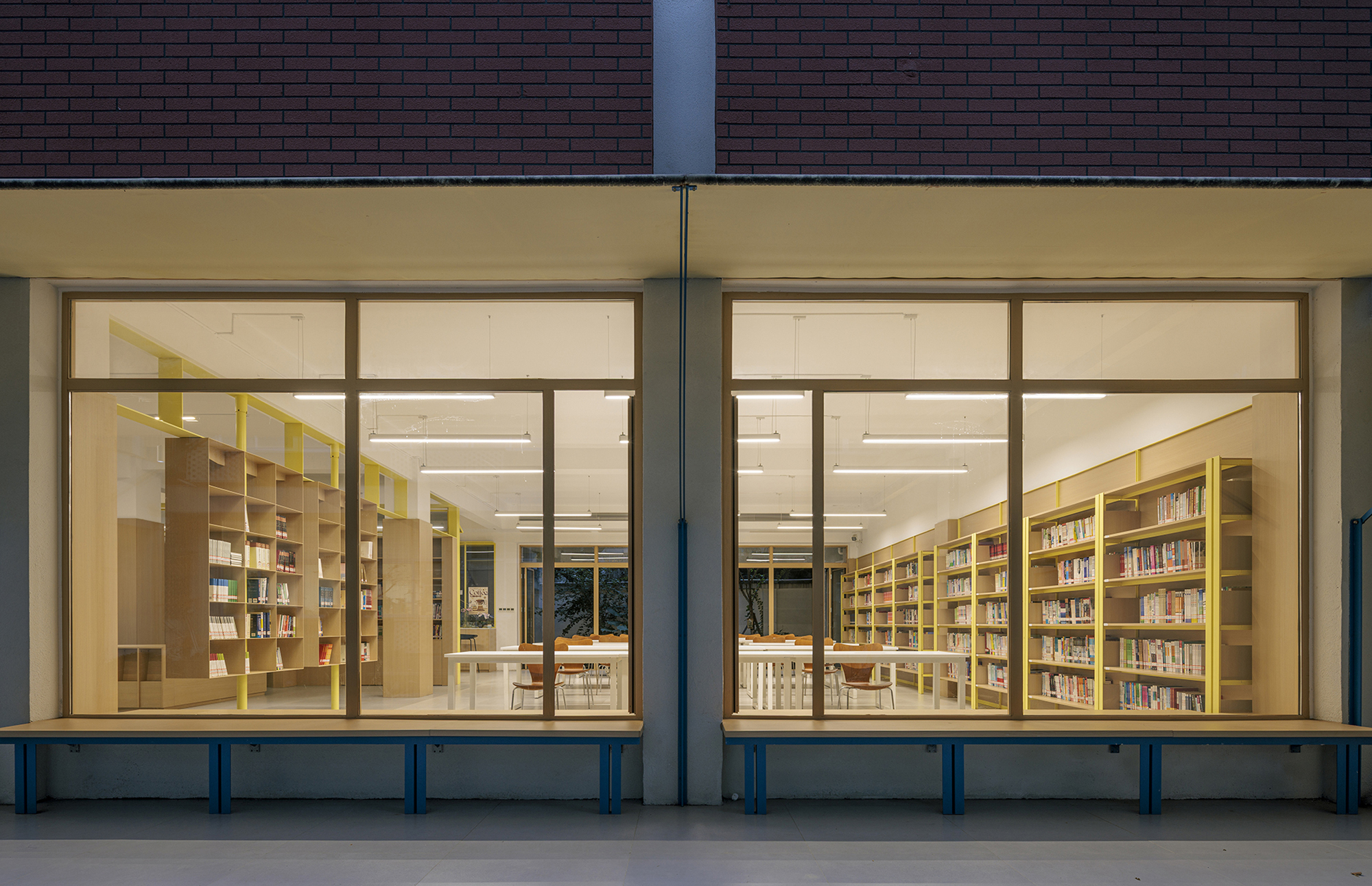 成都树德实验中学图书馆改造设计丨中国成都丨Modum Atelier-36