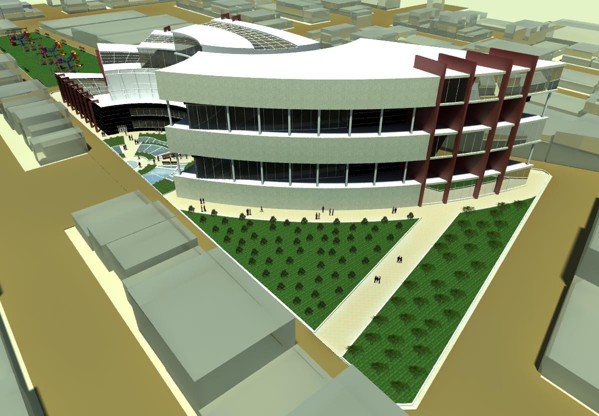 平面设计中心商业与行政中心项目-26