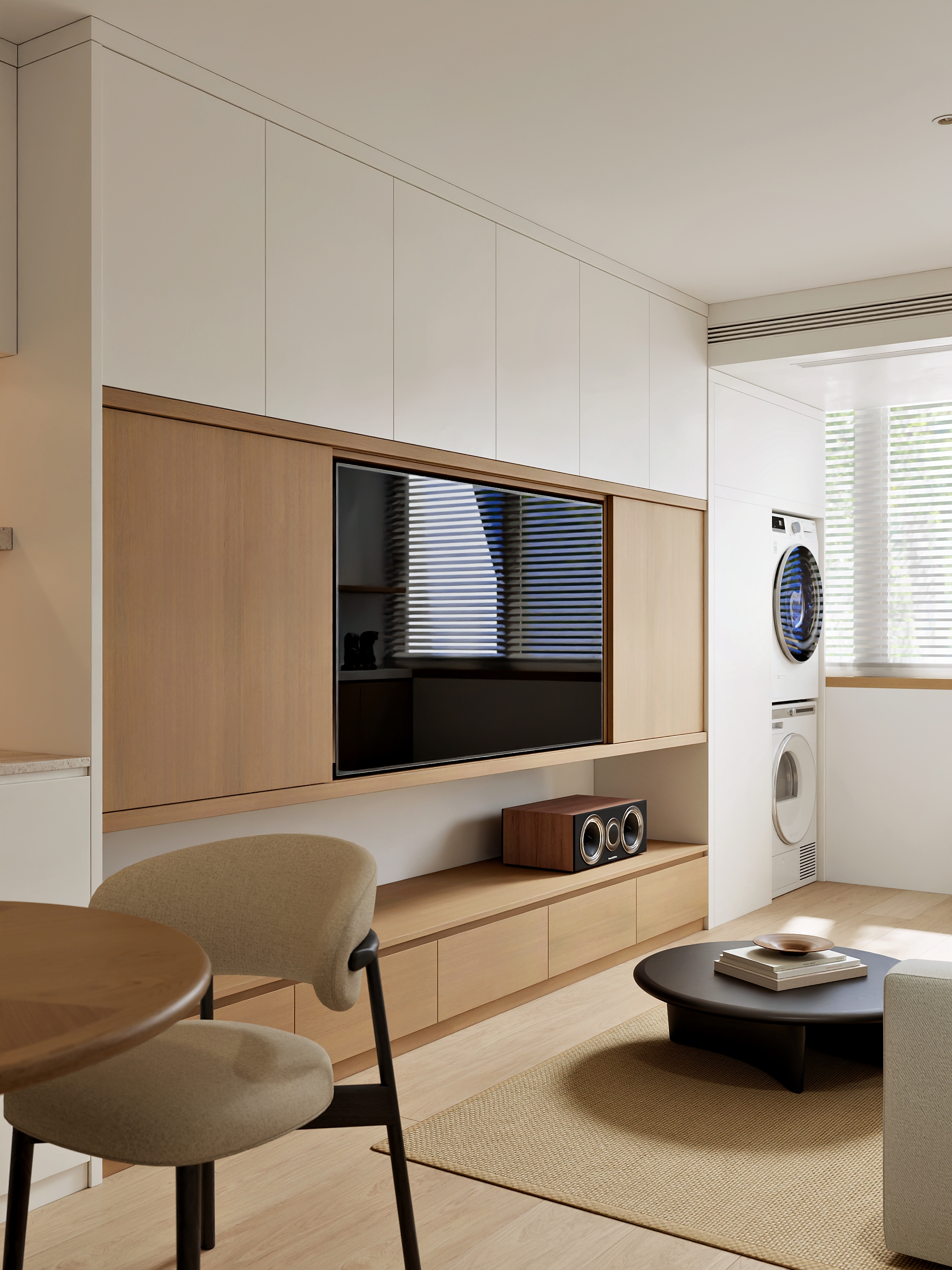 广州39m²旧户改造效果图表现-7