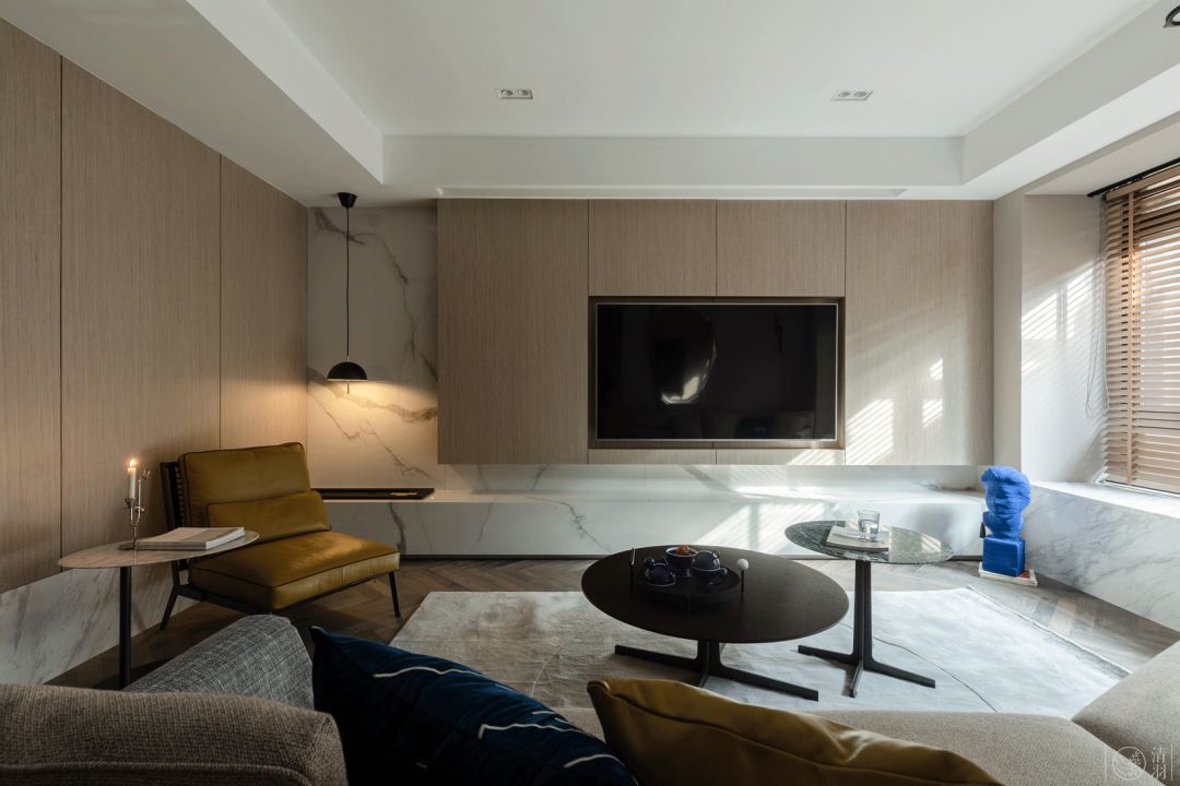 成都市复式公寓的现代简奢花园生活-52