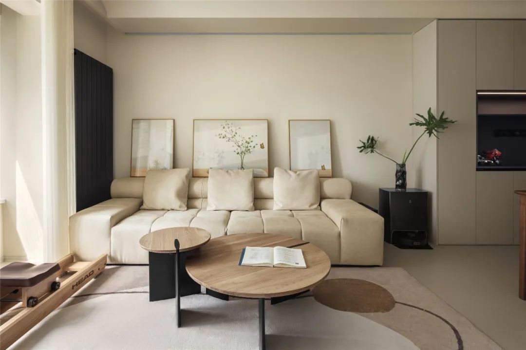 奶油极简风小户型家居-4