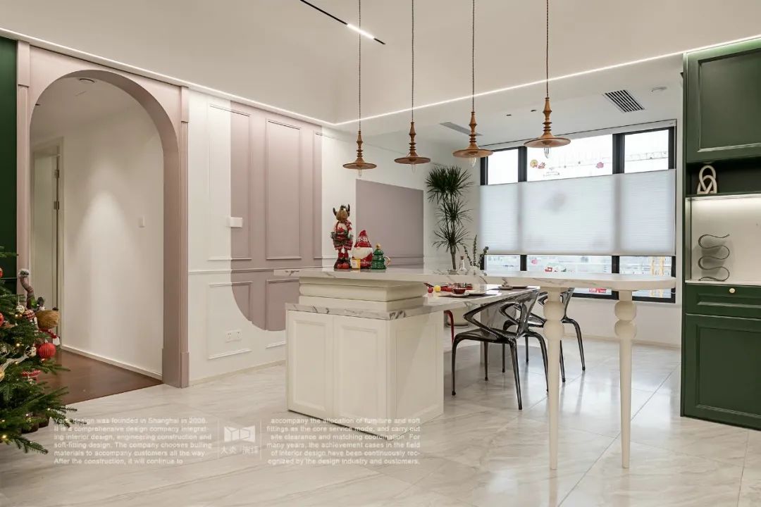 新法式波普风精装房改造丨中国上海丨大炎演绎-46