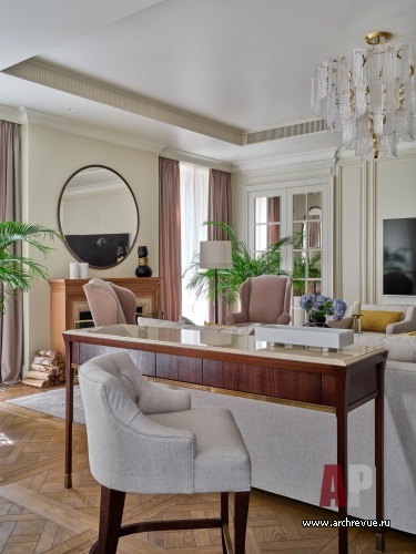 “Лесной Пейзаж  2”别墅区美式古典风格郊区别墅丨俄罗斯莫斯科-22